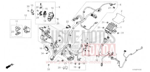 WIRE HARNESS (FSH125M) FSH125M de 2021